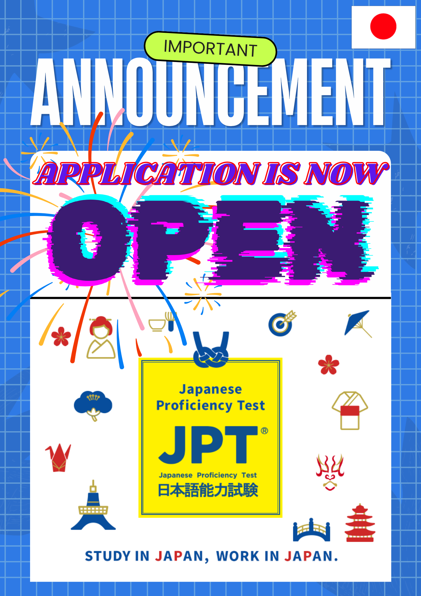 JPT Elementary July-25, 2026 Exam Application Form is Open Now!